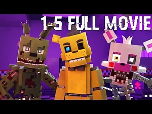 SHATTERED SOULS Parts 1-5 FULL MOVIE FNaF Minecraft Animation (‪@APAngryPiggy‬ ‪@dheusta‬ ‪@thatsuburban‬)