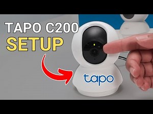 Tapo C200 Camera Setup - EASY STEP-by-STEP for Everyone!