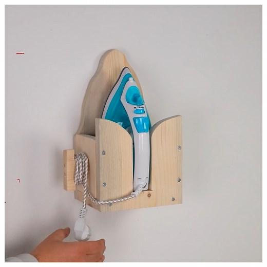 Cleverly constructed iron holder DIY! | Dresses And Fashion