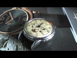 十點九分鐘錶 Universal Geneve Tri-Compax 1949年宇宙年曆月相計時錶