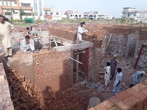 AR Engineering & Construction: Construction process at our site in D-12 on full swing with team of expert masons & labours under supervision of civil engineering staff. Hopefully basement slab process will commence in 3 days. Will keep you posted. Contact us for any kind of construction in any sector of islamabad and all its surrounding housing projects. We offer best packages with best standards. Faisal Mehmood 0312-555-1781 | AR Engineering