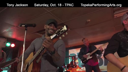 TPAC Live! is bringing Tony Jackson to the Topeka Performing Arts Center on Saturday, Oct. 18!! Traditional Country Music’s Favorite Singer with 100M Video Views! Touted as one of the most gifted singers ever to grace country music, he has captured the hearts of millions, seemingly overnight, with his emotionally-charged and engaging voice. Tony’s dynamic live show features a mix of well-crafted traditional country classics, anchored by Tony’s resonant, country-to-the-core voice that has made hi