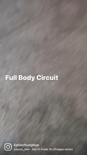 Full Body Circuit 💦 3 Rounds, :30 each exercise, :30 rest between. If you’re just starting try :20 on :40 rest. If you’re an expert try :40 on, :20 rest #hiitworkout #circuittraining #quickworkout #athomeworkouts | Katie Chung Hua
