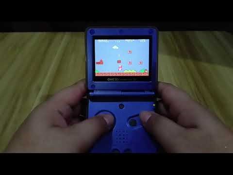Super Mario Bros. on GameBoy Advance SP