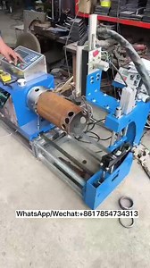 33K views · 126 reactions | Steel pipe cutting hole machine, plasma cutting machine | liuerin | Facebook