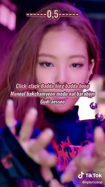 JENNIE's Boombayah Rap Tutorial | BLACKPINK