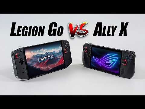 Handheld Showdown: ASUS ROG Ally X vs Lenovo Legion GO
