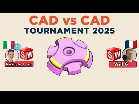 CAD Speedmodeling Tournament! - MATCH 4 Battle 1 - WORLD CHAMPIONSHIP 2025