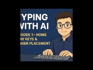 Typing from Scratch | Episode 1 – Home Row Keys & Finger Placement
