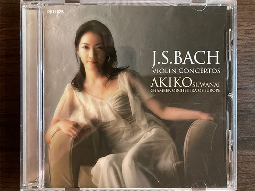J.S. Bach, Akiko Suwanai, Chamber Orchestra Of Europe - Violin Concertos