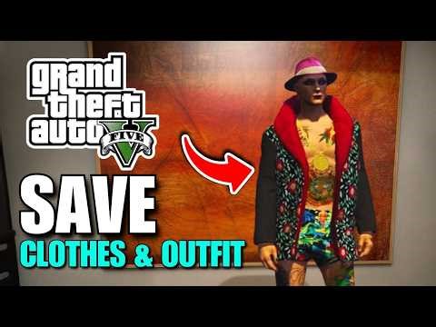 GTA 5: How to save clothes & Outfits in GTA Online