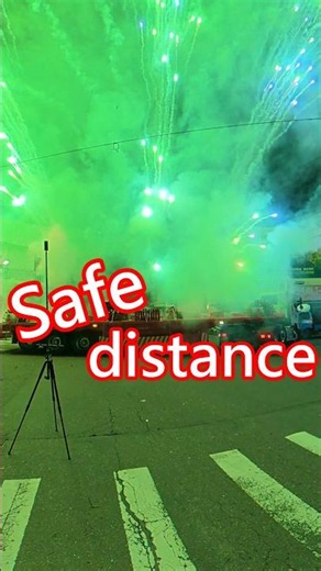 POV: Fireworks Truck at Zero Distance — Shockwave Hits Hard 🚛💥