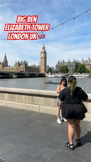 Elizabeth Tower Big Ben Westminster Central London UK 4K walk