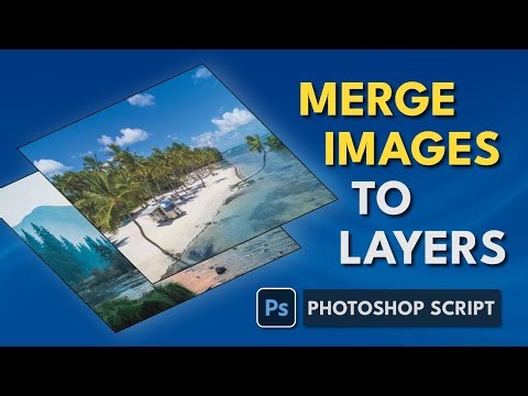 Photoshop Script Merge Images To Layers