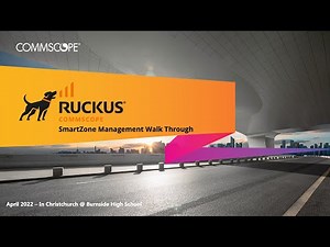 SmartZone Controller Walkthrough