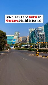 11K views · 110 reactions | Kuch Bhi kaho Dill to gurgaon mai hi lagta hai . . . Gurgaon Gurgaon city Gurgaon news Gurgaon red light Gurgaon real estate Gurgaon speed breaker Gurgaon song Gurgaon nightlife Gurgaon club night Gurgaon news live | Shimla Shehar | Facebook