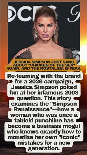 Jessica Simpson’s HILARIOUS "Chicken or Fish" Comeback! 🐟 #JessicaSimpson
