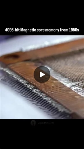 1950s Computing Pioneer: Magnetic Core Memory | Insynout_tech posted on the topic | LinkedIn