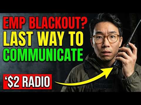 FCC Made This $4 Radio ILLEGAL — The Only Way to Communicate After an EMP Kills the Grid