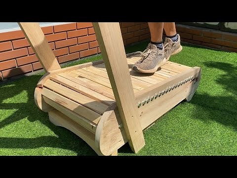 How To Build Your Own Treadmill At Home // The Smartest Woodworking Idea In The World