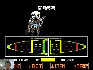 ink sans fight 0.39全阶段，通关！