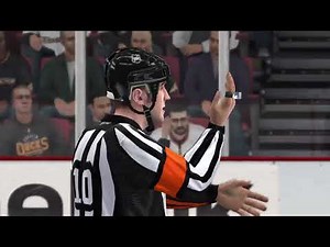 NHL 10 Gameplay - Los Angeles Kings vs Anaheim Ducks
