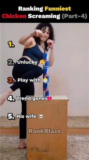 Ranking Funniest Chicken Screaming🤣 Part 3
