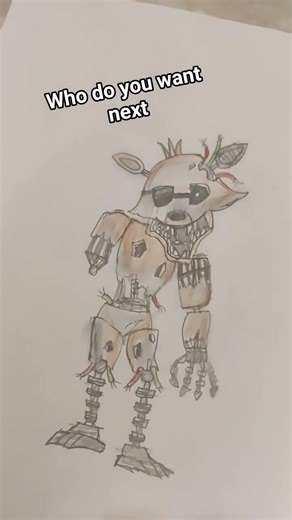 phantom foxy drawing