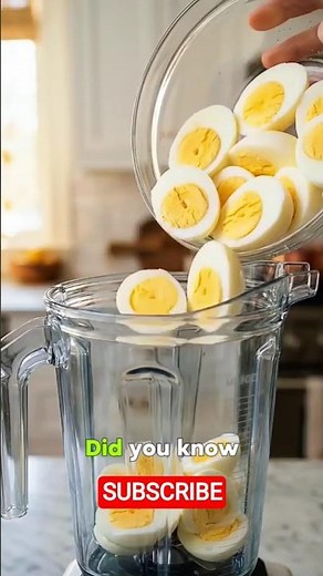 Make mayonnaise from boiled eggs 🥚💯