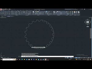 Mechanical Gear Design in AutoCAD | 2D Drawing Tutorial (Full Guide) #autocad #architecture #foryou