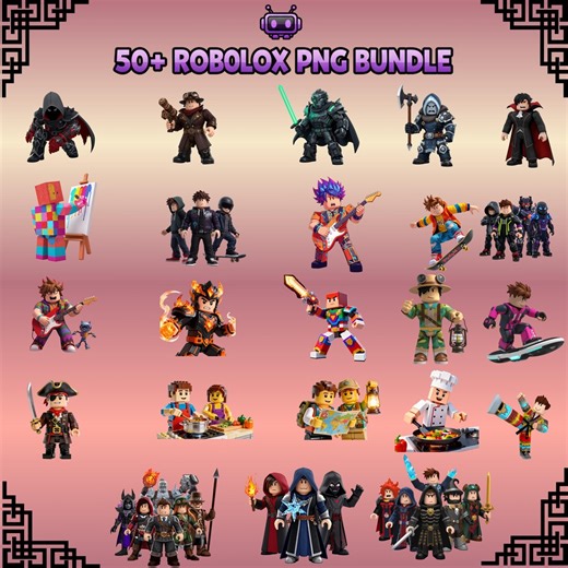 Roblox PNG Bundle,gaming PNG Files for Cricut,roblox ,roblox Boy Png,roblox Gaming Roblox Clipart, Roblox Sublimation Roblox Birthday - Etsy