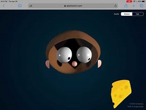 Elastic man wants cheese