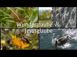 Wunderglaube vs. Jesusglaube