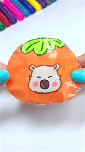 DIY | craft | art | How to make capybara paper squishy ✨💖 DIY capybara squishy 🌟💕 @faticraftworld @faticraftworld #howtomake #diy #papercraft #squishy | Instagram