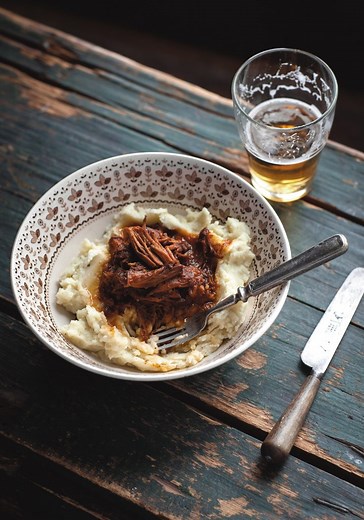 Porc effiloché de Marilou (à la mijoteuse) - Trois fois par jour