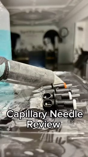 Check out the review from @dave.vero.ink regarding our Capillary Cartridges. Maybe you have seen him working this weekend at the @tattootage.hamburg 🧡🔥 #capillarycartridge #cheyennetattooequipment #ink #tattoo | Cheyenne Professional Tattoo Equipment