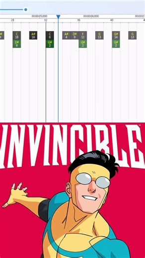 Invincible Edit Song but I made it in Minecraft Note Block Studio