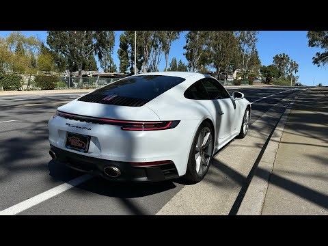 992 Carrera GTS Akrapovic Slip-On Race Line Titanium exhaust revs, take off, flybys, driving!