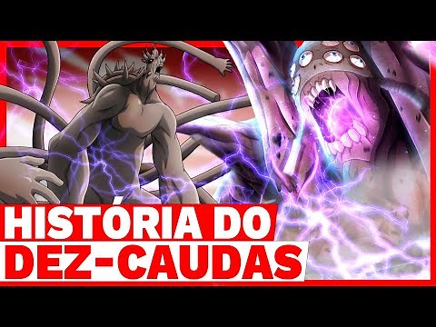 NARUTO: A HISTÓRIA DO JUUBI | A VIDA DO DEZ CAUDAS A BIJUU MAIS FORTE!
