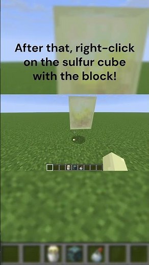HOW TO MAKE MOVING BLOCKS USING SULFUR CUBES IN MINECRAFT 26.3 👈