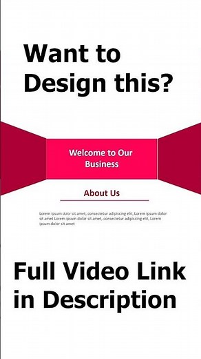 How to Design a Welcome Page That Looks Like a Window in PowerPoint (Step-by-Step)