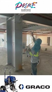 Fireproofing application using CharFomax SH-100 and Graco TexSpray Mark IV! #painting #paint #airlessspray #Graco #gracosprayer #gracoairless #gracopaintsprayers #gracocontractorclub #gracoairless #Davies #DaviesPaints #Chugoku #PrimeSurfacePaintingSolution #paintingservices Contact us and allow us to help you in your painting project. Or, we’ll hook you up with the right sprayer! We ship nationwide! 🚚🚢✈️ (email: primesurfaceps@gmail.com, mobile: 0917 885 02 07 Globe / Viber / WhatsApp) Skimco