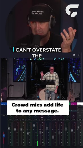 Crowd Mics: Enhance Connection in Online Services