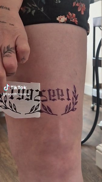 1992 Birth Year Leg Tattoo Ideas