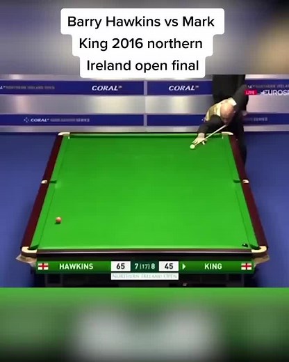 Barry Hawkins vs Mark King 2016 Northern Ireland Open Final Highlights