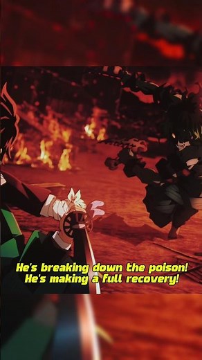 Hardest Fight in Demon Slayer🔥🔥 #amv #demonslayer #animeedit #tengenuzui #tanjiro #gyutaro