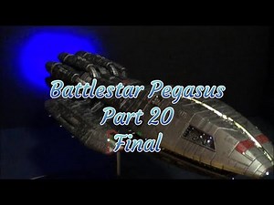 Moebius Battlestar Pegasus Model Build Part 20 - Complete