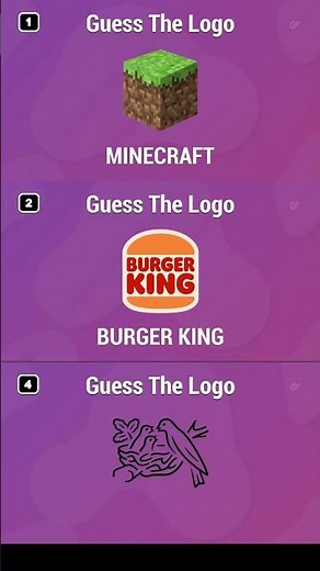Can you find logos || easy level #quiz #animation #logo