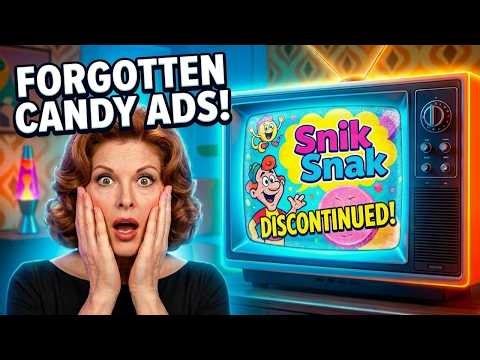 My Top Ten Discontinued Candy Bars TV Commercials