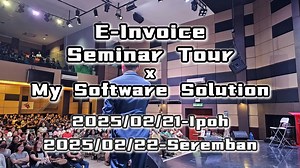 🎉【E - Invoice Malaysia Seminar Tour: Ipoh and Seremban Stops】have been successfully wrapped up! We wholeheartedly extend our gratitude to each and every one of you who joined us at the fifth stop of the national e - invoice seminar in Ipoh and the sixth stop in Seremban. Your presence truly lit up the event venues. Additionally, we would like to pay our highest respects to all the dedicated staff working behind the scenes. You've all been extremely hard - working! ❤️ Thanks to your enthusiastic